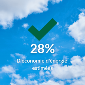 28% d'économie d'énergie estimée après la pose d'un système d'Isolation par l'extérieur à Pessac