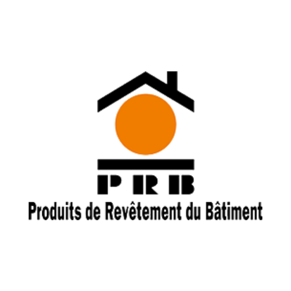 Logo de notre partenaire PRB - Produits de revêtement du bâtiment