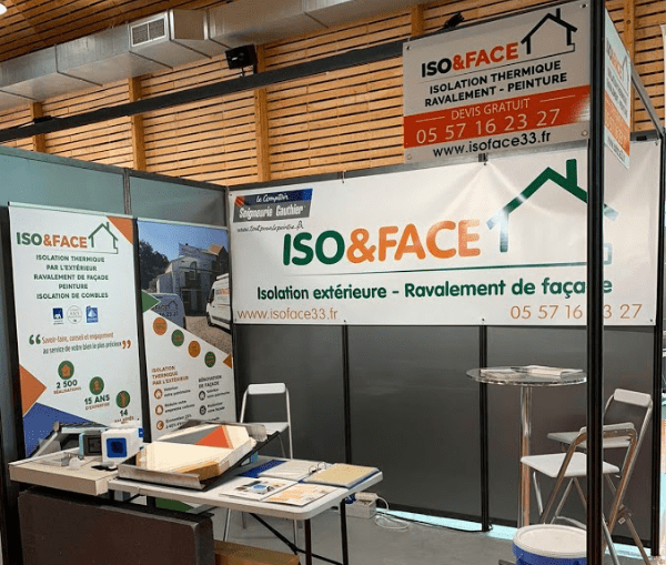 Miniature stand ISO&FACE salon de l'habitat et de la décoration