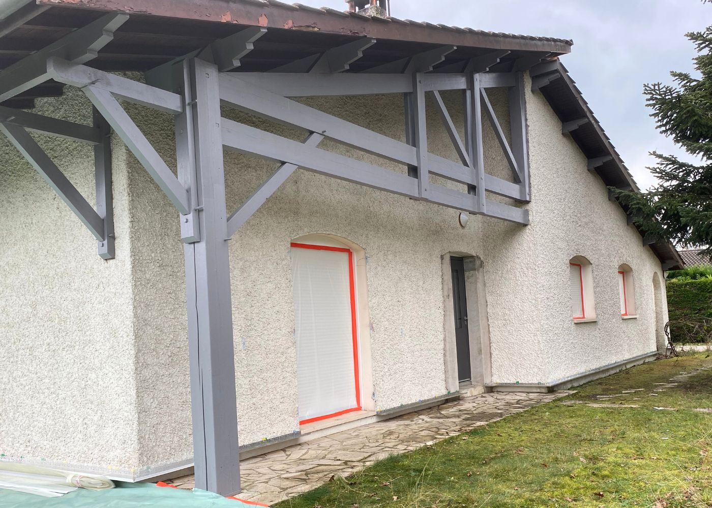 Photo avant du chantier