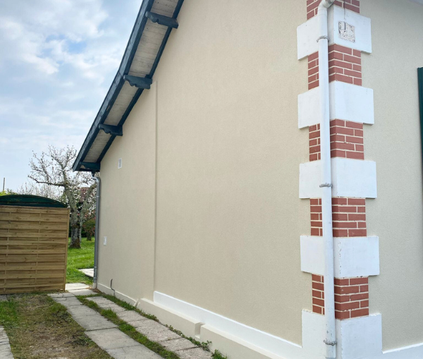 Ravalement de façade à La Teste de Buch